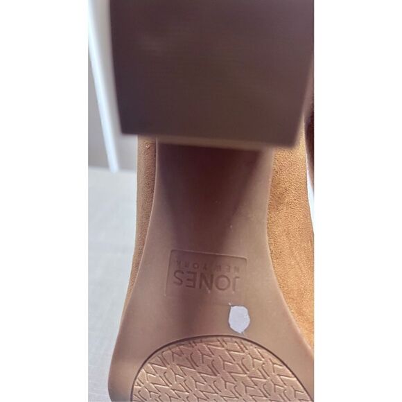 JONES Women's Signature Cypra Loafer Stacked Heel Sandals Brown Size 8.5M - Picture 13 of 13